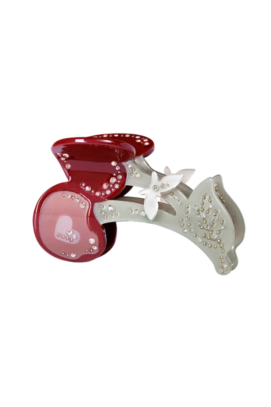 Maanesten - Cerise Hairclaw Cherry - 4167 Hårklemmer 