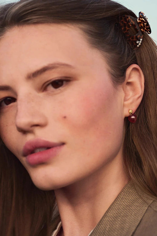 Maanesten - Cerys Hairclaw Leopard - 4205 Hårspænder 