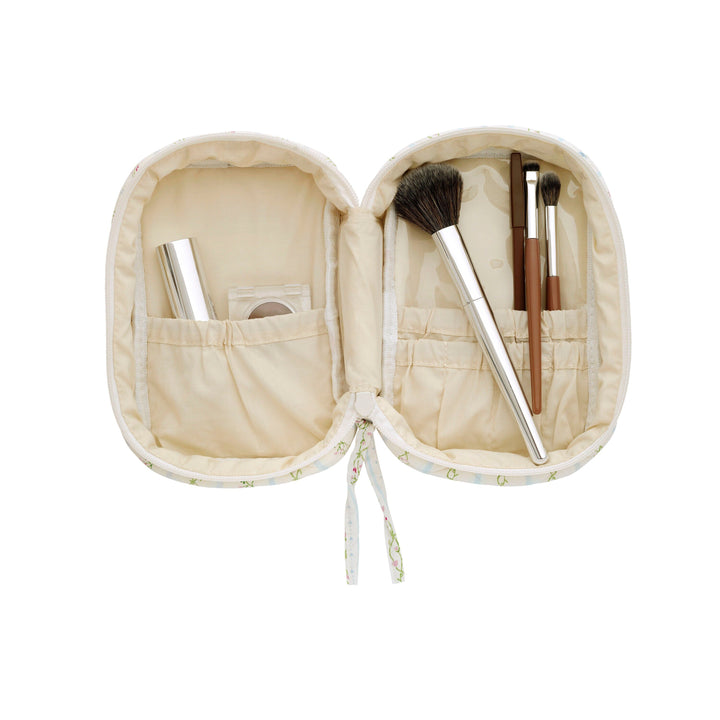 Maanesten - Dreams Makeup Bag Summer Stripes Blue - 4120 Toilettasker 