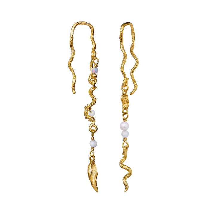 Maanesten - Elisa Earring 9746a - Coated With 18k Gold. Øreringe 