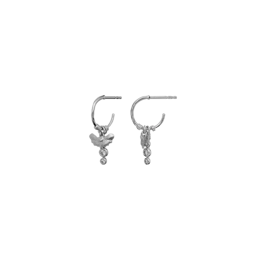 Maanesten - Fauna Ørering 10176c - Forsølvet Øreringe 