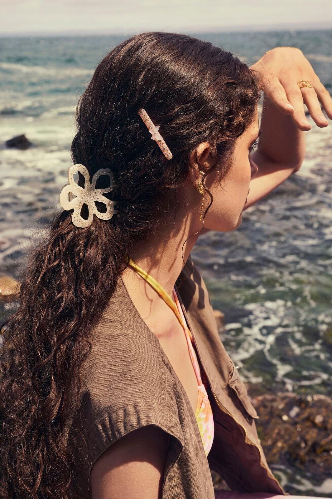 Maanesten - Fiore Hairclaw Clear - 4137 Hårklemmer 