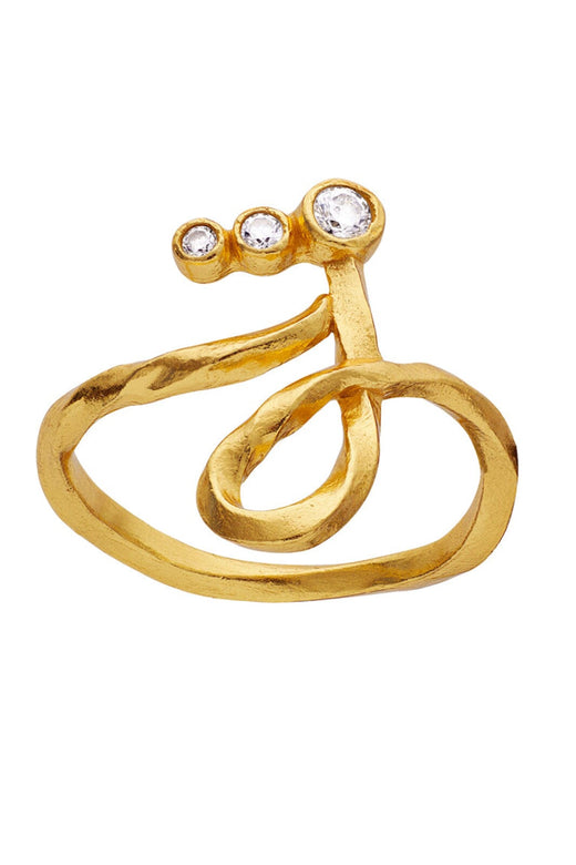 Maanesten - J Alphabet Ring - 4936a Ringe 