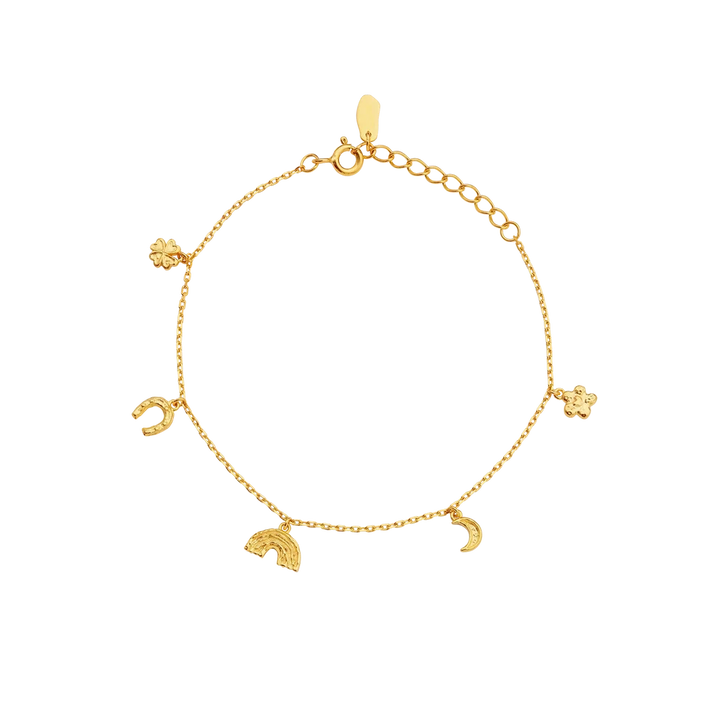 Maanesten - Lucky Charm Bracelet - 8700a Armbånd 