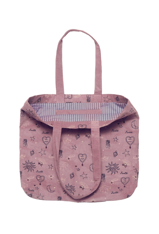 Maanesten - Magic Corduroy Totebag Purple Theatre Magic - 4102