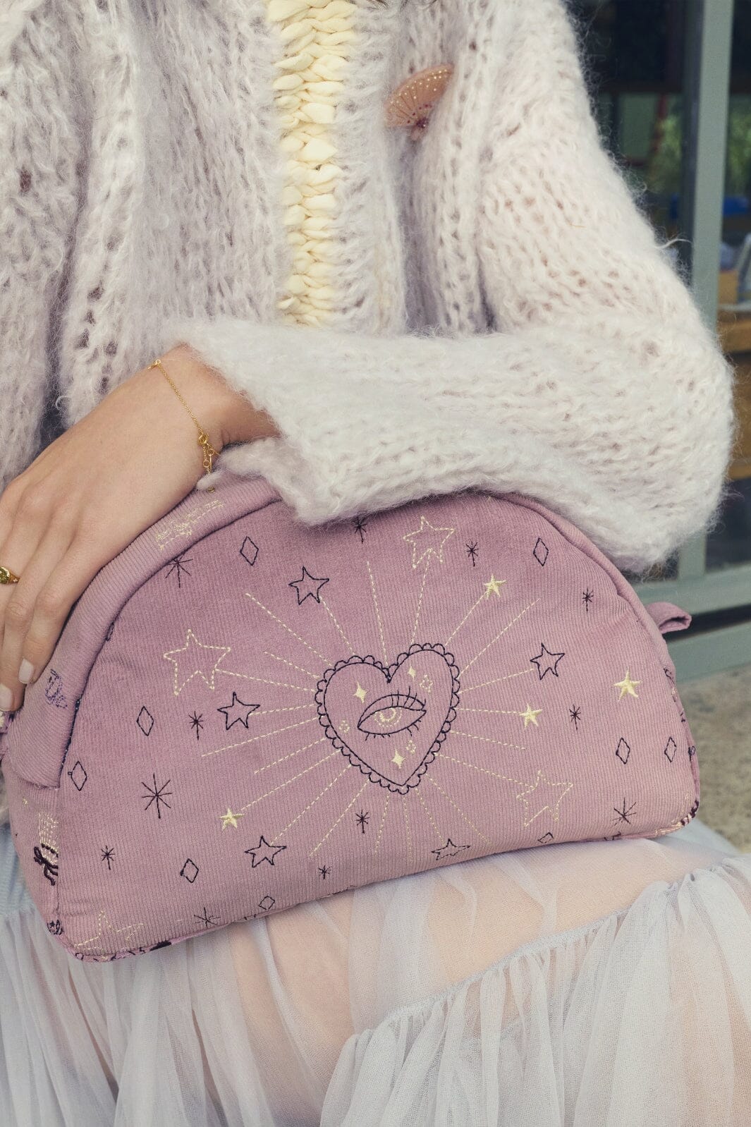 Maanesten - Makeup Bag Big Purple Theatre Magic - 4096