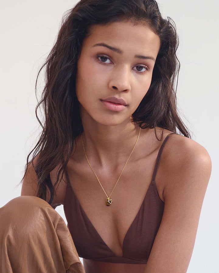 Maanesten - Tiger Eye Earth Pendant - 2830a Vedhæng 