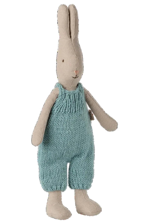 Maileg - Kanin, Størrelse 1 - Klassisk - Strikket Overall 16-6125-00 Legetøj 
