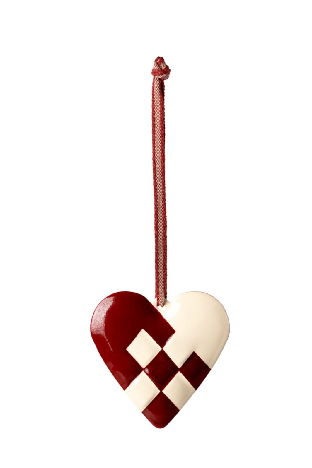 Maileg - MetalophæNg, Stort Hjerte - RøD - 14-6504-00 Julepynt 