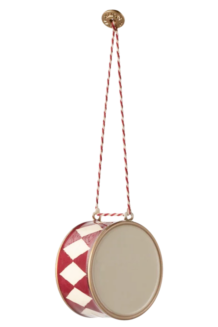 Maileg - Metalophæng, Tromme, Stor - Rød - - 14-4502-00 Jul 