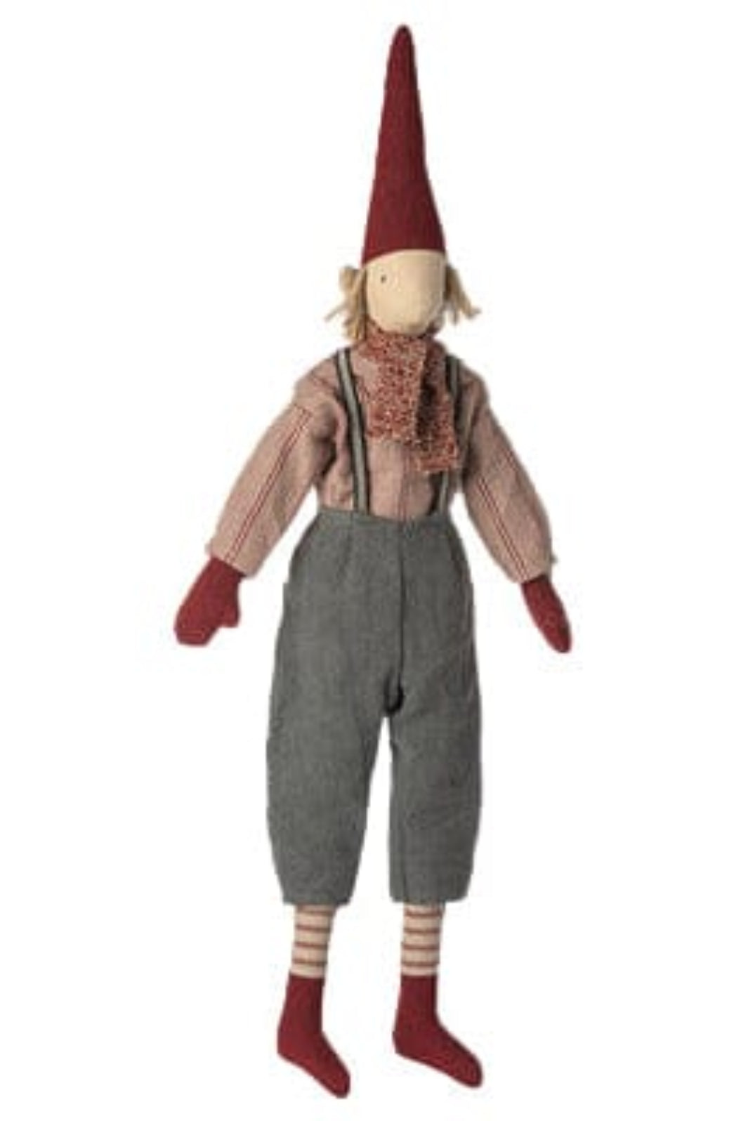 Maileg - Nisse, Str. 4 - Dreng - Skjorte Og Bukser - 14-5443-00 