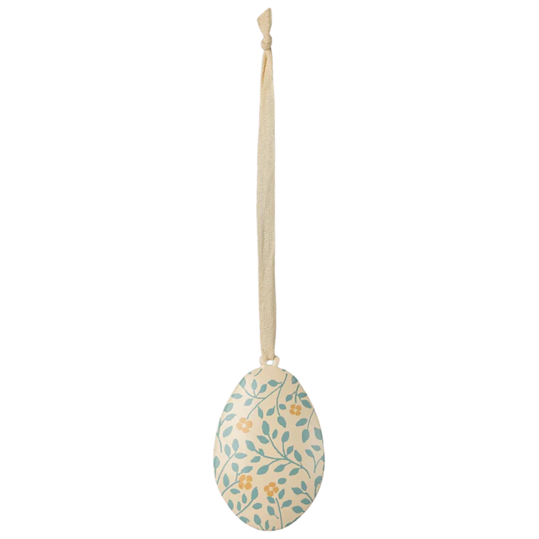 Maileg - Påskeæg Ophæng, Blade - Mint - Onesize Dekoration 