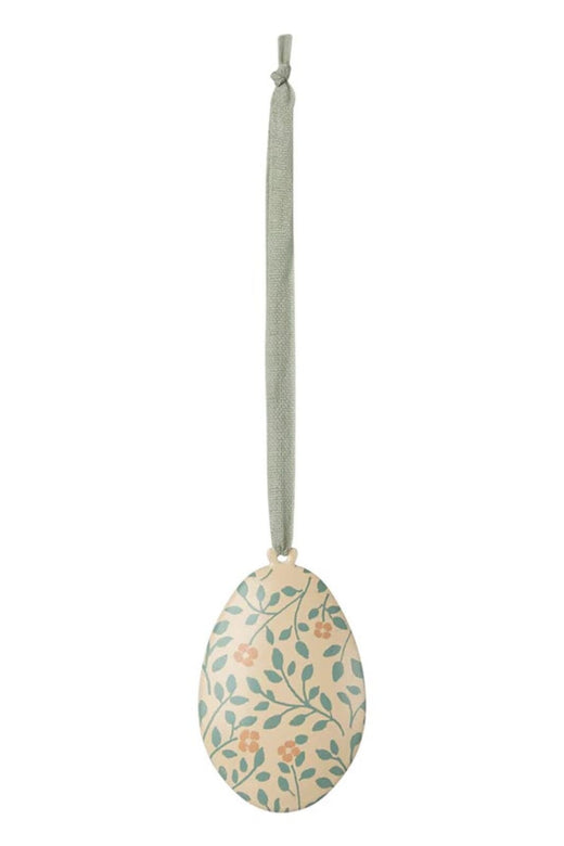 Maileg - Påskeæg Ophæng, Blade - Mørk Mint - Onesize