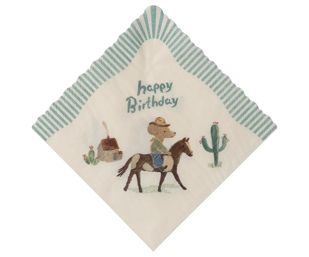 Maileg - Serviet, Pony - 15 Cm X 15 Cm ser 