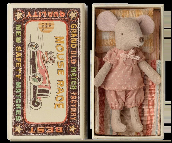 Maileg - Storesøster Mus I Tændstikæske 17-6200-00 Legetøj 