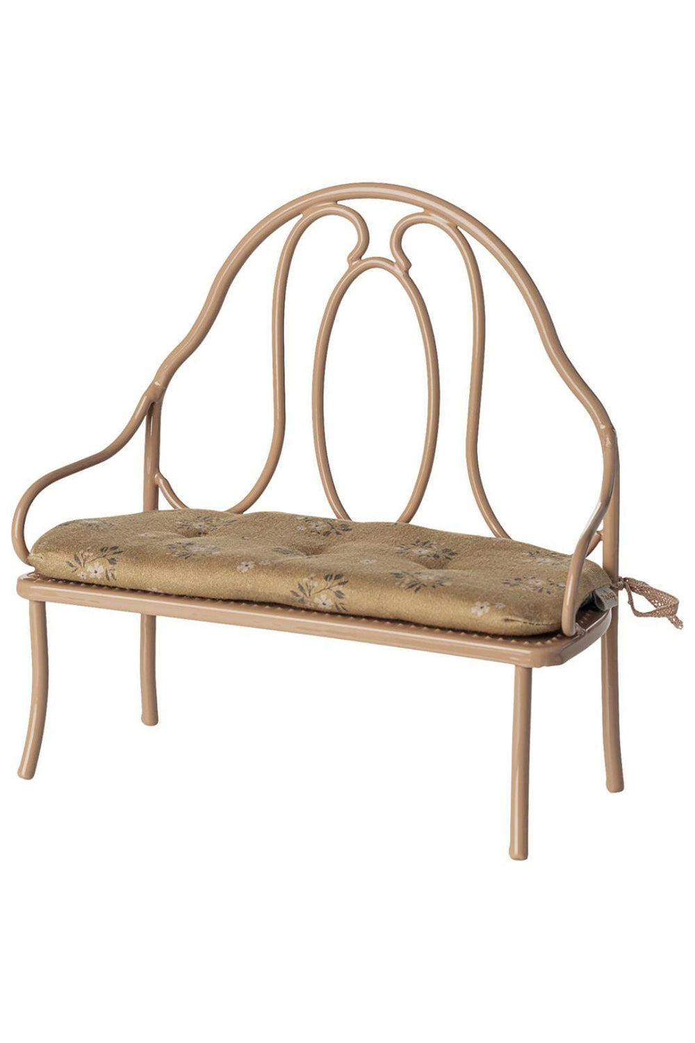 Maileg - Vintagebænk, Mini - Mørk Pudder - Mini Legetøj 