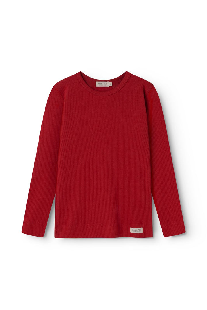 Marmar Copenhagen - Plain Tee Ls 265-001-30 - 3592 - Cherry