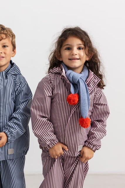 Marmar - Oddy Set - Pink Brown Stripes 1851 Regntøj 