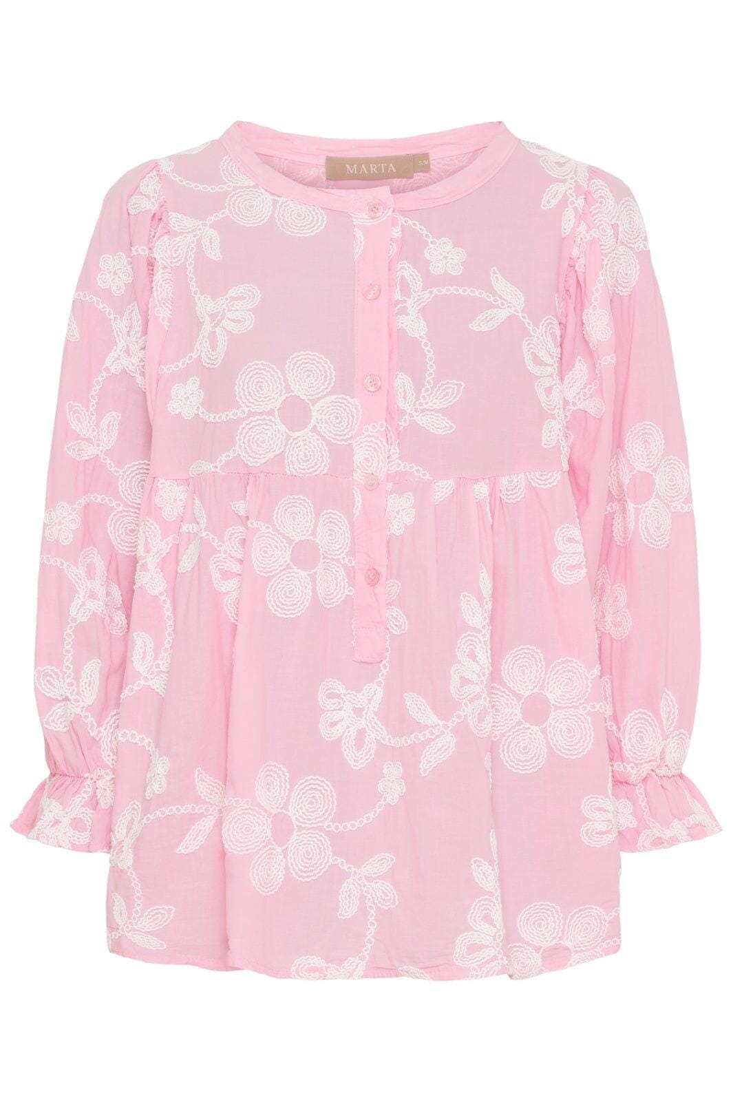 Forudbestilling - Marta Du Chateau - Mdcanastasia Shirt 7005 - Pink95 Skjorter 