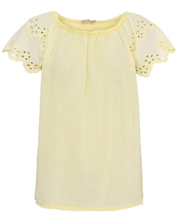 Forudbestilling - Marta Du Chateau - Mdcrandi Top 22826 - Yellow Toppe 