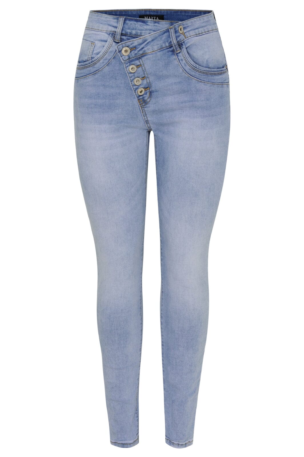 Marta Du Chateau - Emma 26115 Jeans - Dark Blue Denim Jeans 