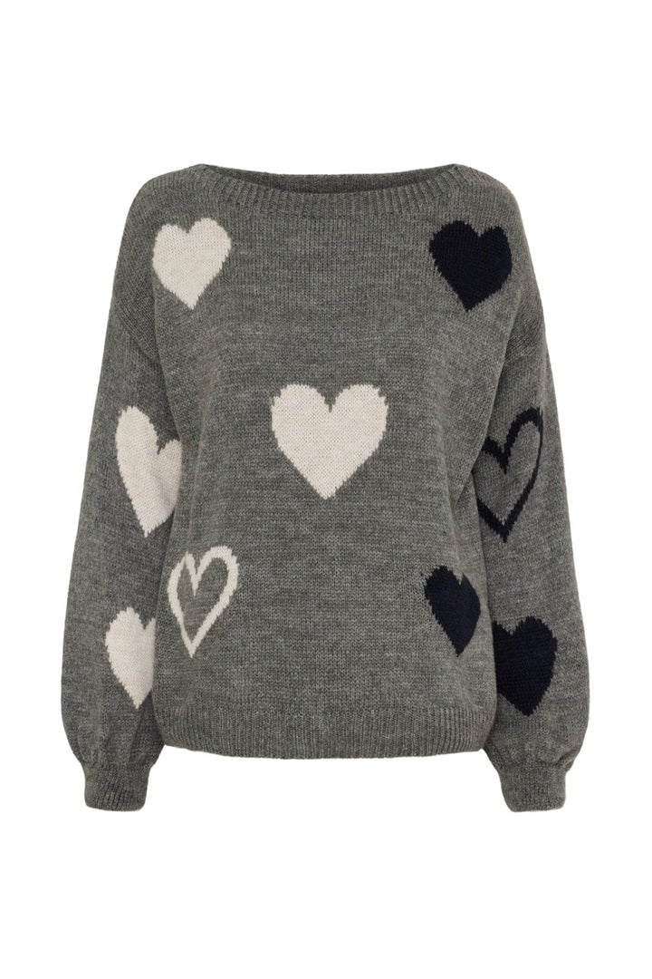 Marta Du Chateau - Mdcamarante Knit 64023 - Dark Grey