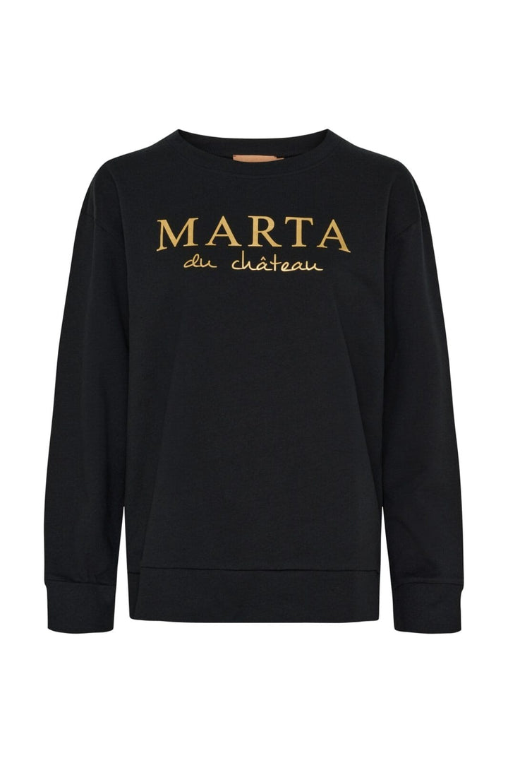 Marta Du Chateau - Mdcannemette Sweat J-639 - Black