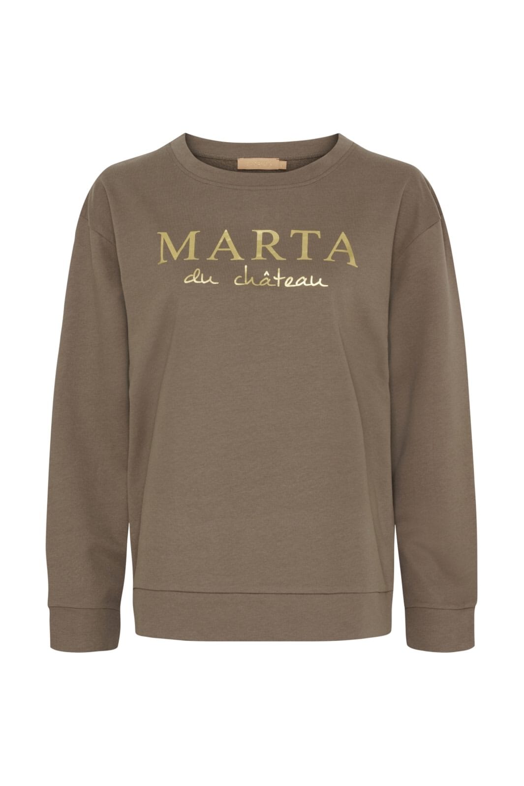 Marta Du Chateau - Mdcannemette Sweat J-639 - Fango