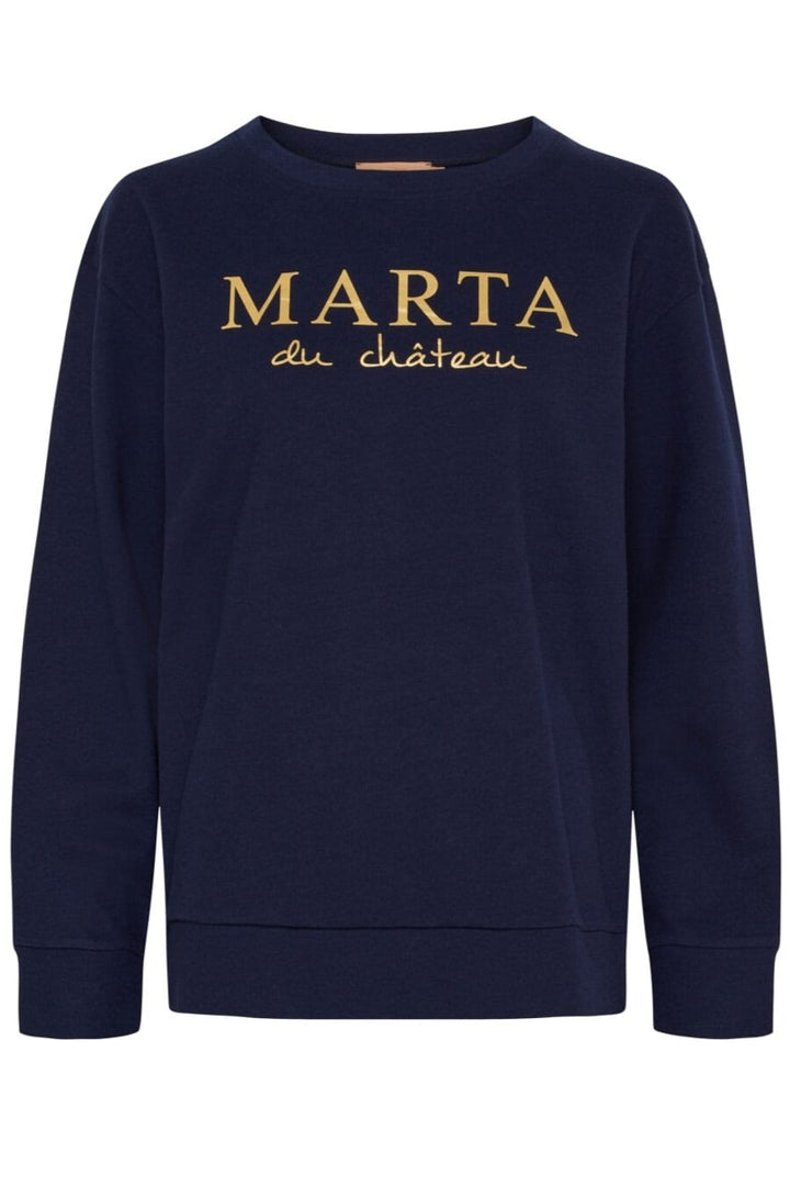 Marta Du Chateau - Mdcannemette Sweat J-639 - Navy