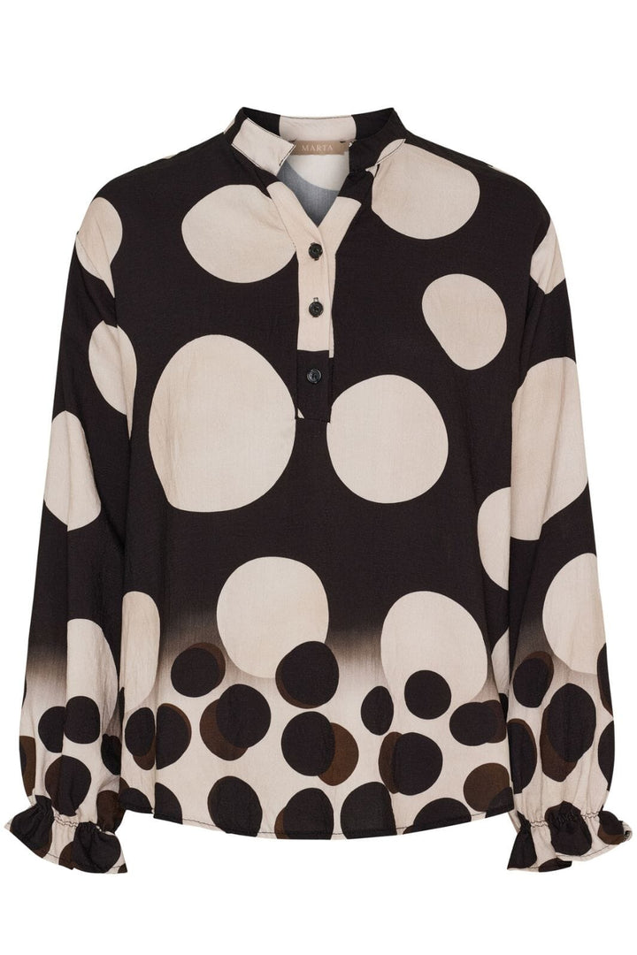 Marta Du Chateau - Mdcaspen Shirt 7704 - Neroez552Db Skjorter 