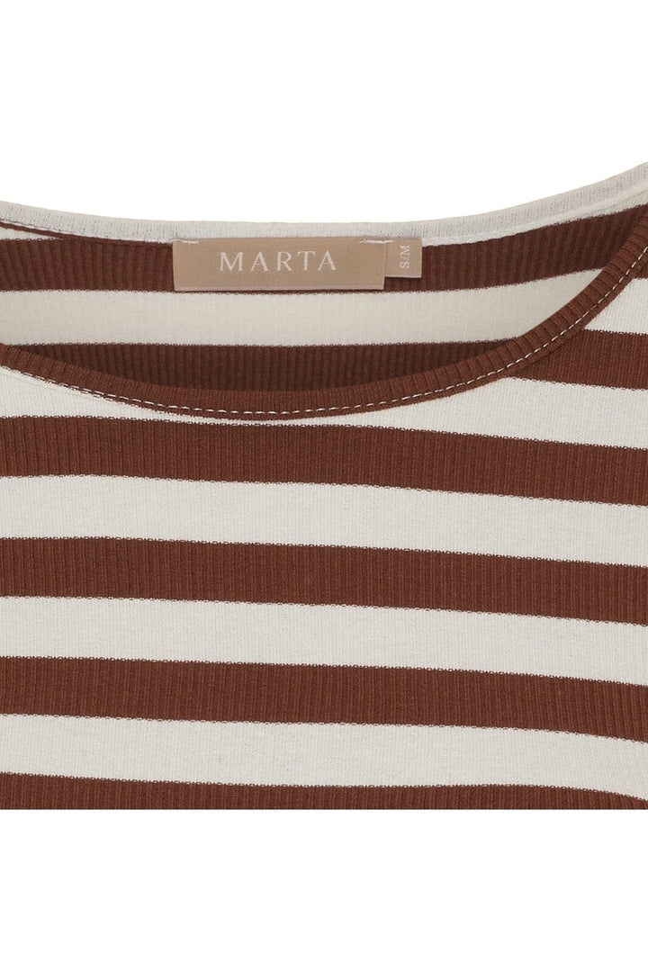 Marta Du Chateau - Mdcbegonia Ls Tee 7702 - Noce