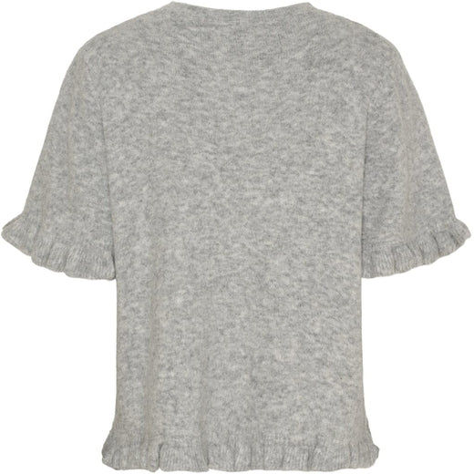 Marta Du Chateau - Mdcbriala Knit KN8129 - Grigio4060 Strikbluser 