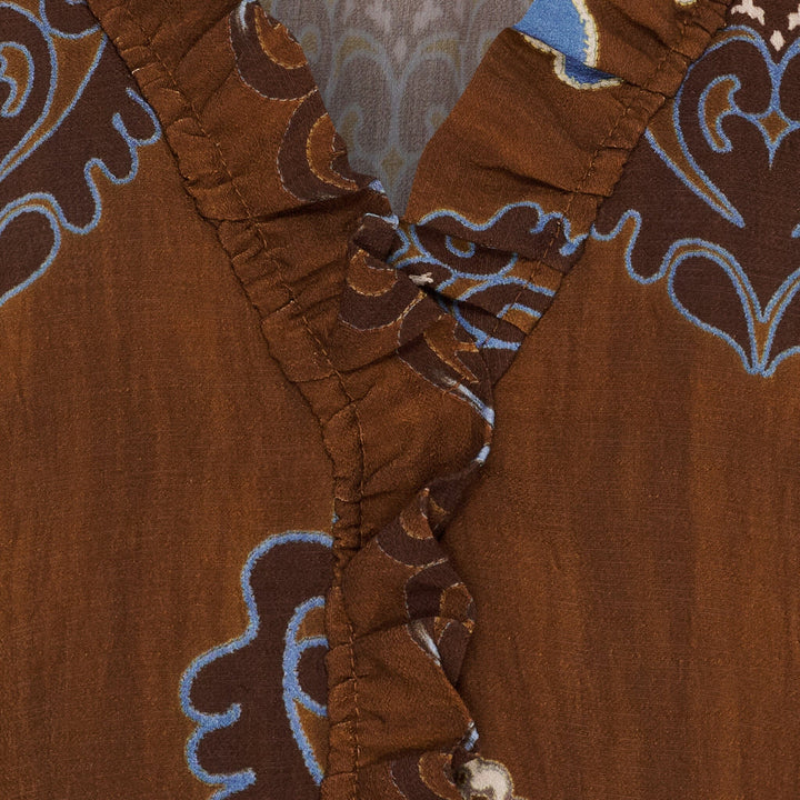 Marta Du Chateau - Mdcbrook Shirt 7648 - Marrone3257Tpk Skjorter 