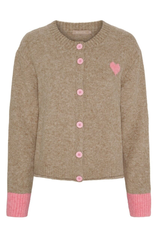 Marta Du Chateau - Mdccalla Knit KNA052 - Fango/Pinkw057