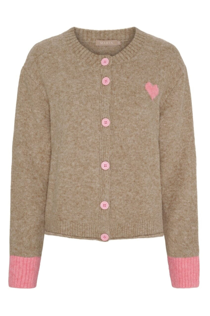 Marta Du Chateau - Mdccalla Knit KNA052 - Fango/Pinkw057