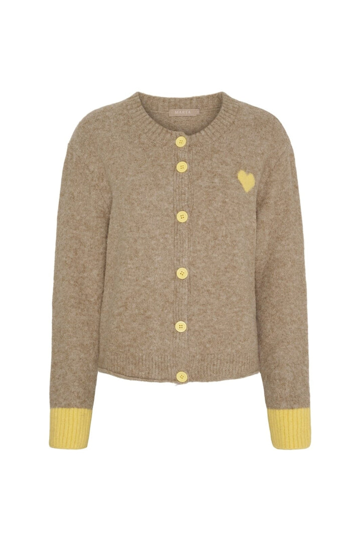 Marta Du Chateau - Mdccalla Knit KNA052 - Fango/Yelloww057