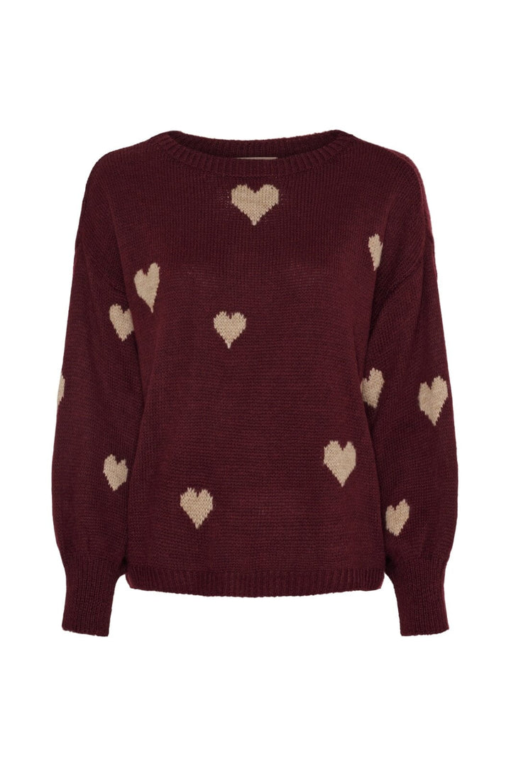 Marta Du Chateau - Mdcclover Knit 9582 - Bordeaux