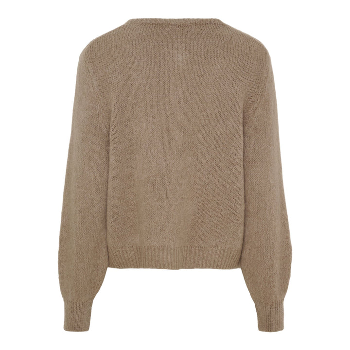 Marta Du Chateau - Mdccosima Knit Cardigan 5223 - Tortora27654 Cardigans 