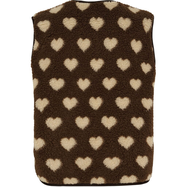 Marta Du Chateau - Mdcdahlia Vest 25710 - Moro/Camello Veste 