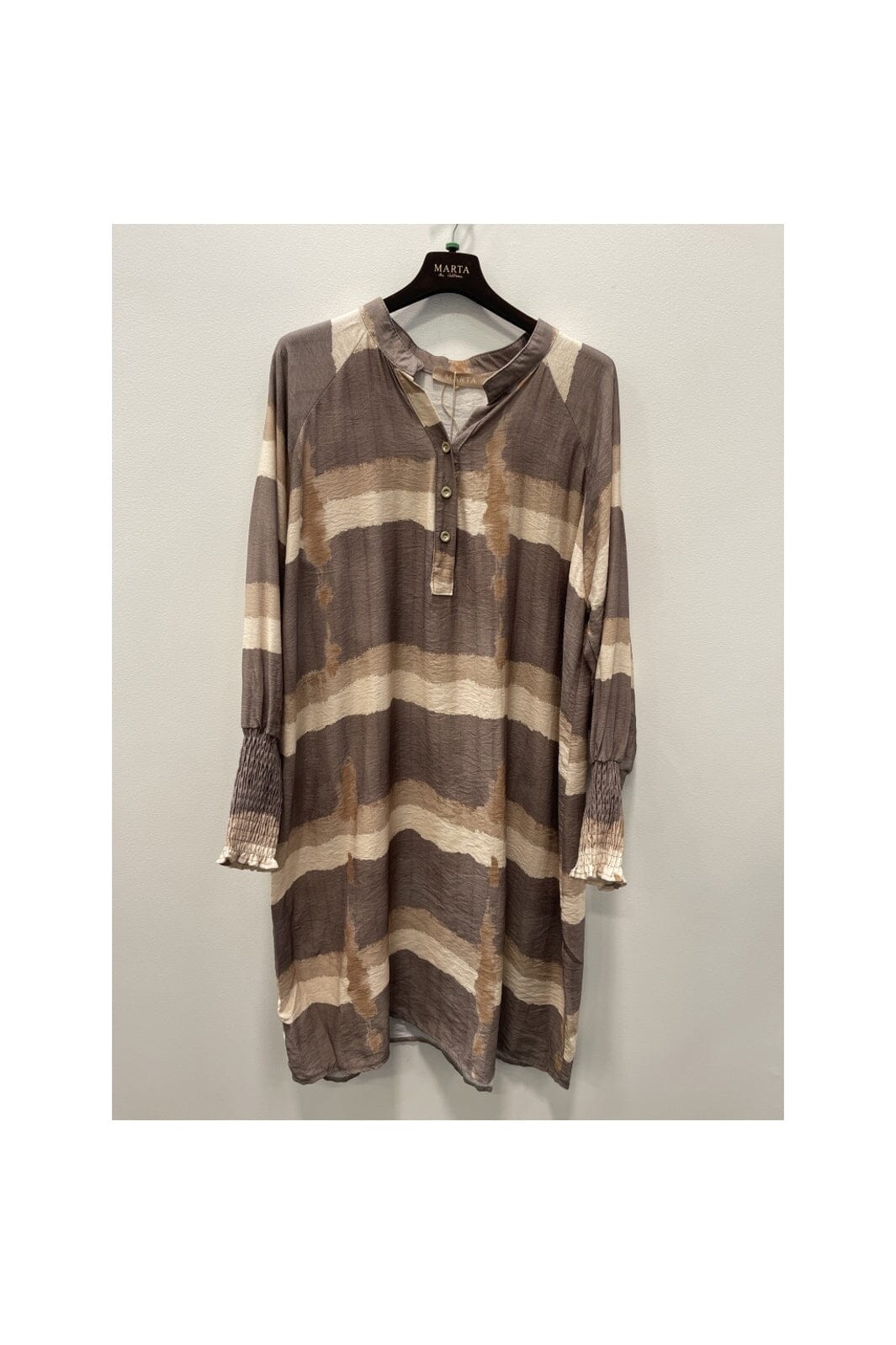 Marta Du Chateau - Mdceva Dress 5378 - Fango