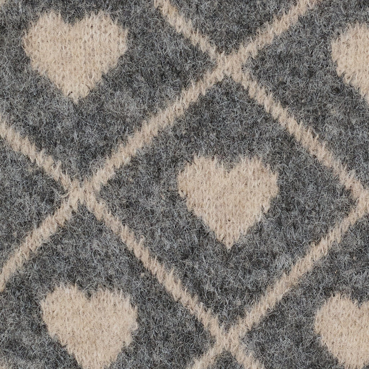 Marta Du Chateau - Mdcferay Knit 8151 - Grigio9513/Beige9504 Strikbluser 