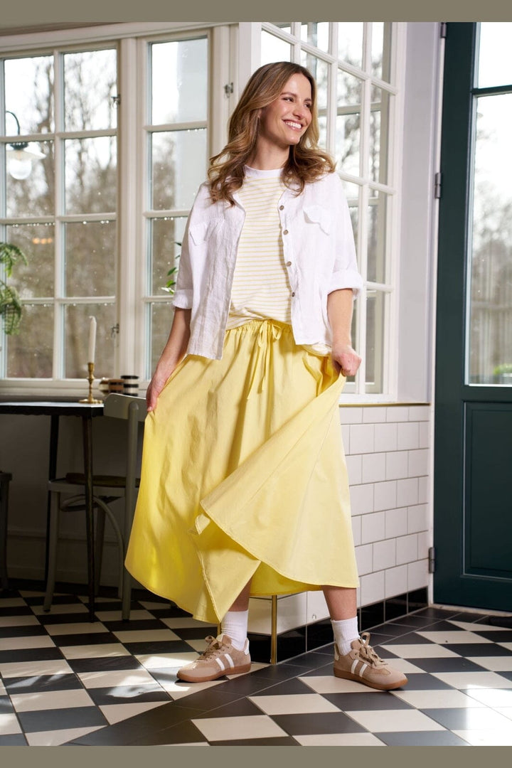 Marta Du Chateau - Mdcfiora Tee 22585 - Yellow