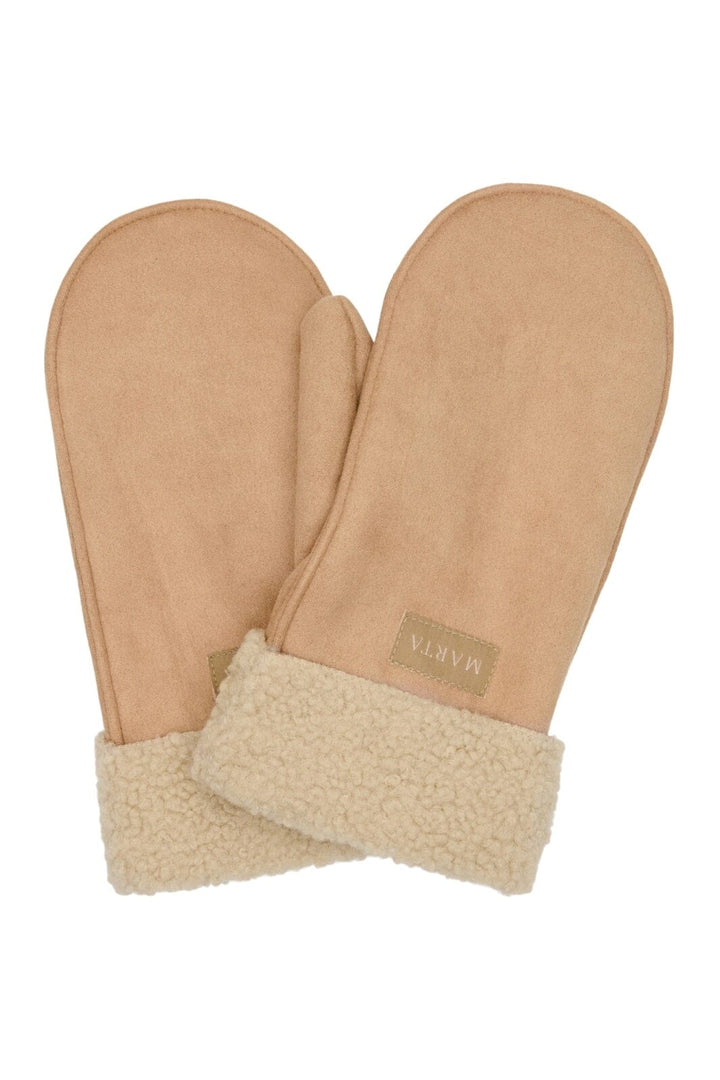 Marta Du Chateau - Mdcgenova Mittens 172-T0051 - Nature