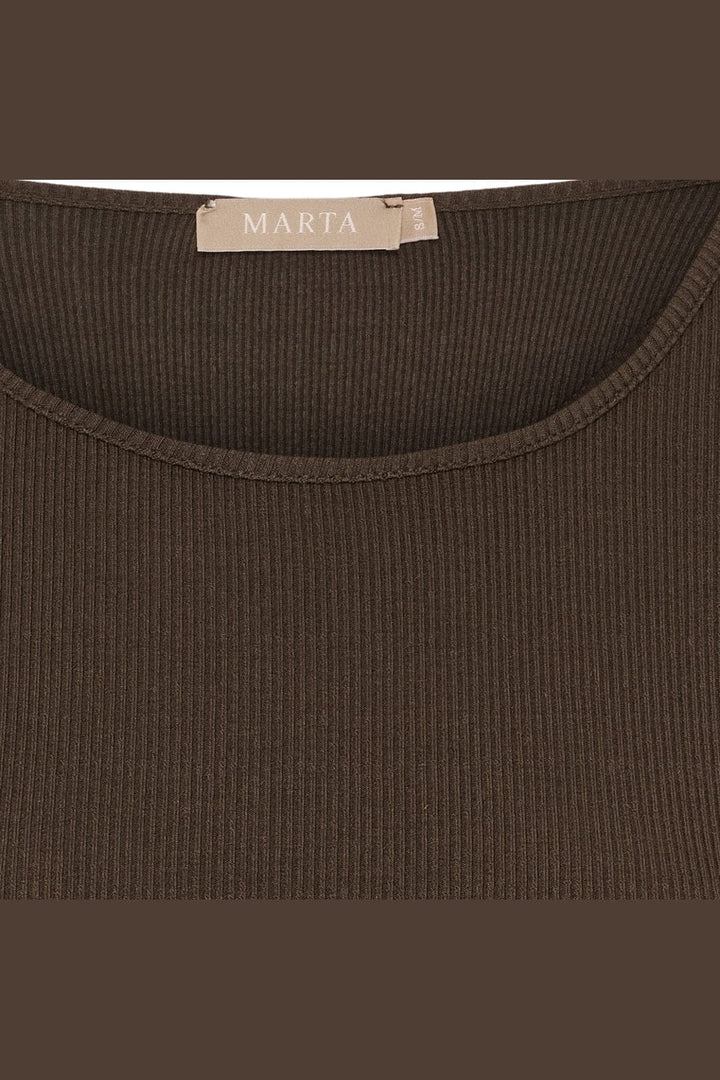 Marta Du Chateau - Mdcingrid Longshirt Tee 4906 - Moro