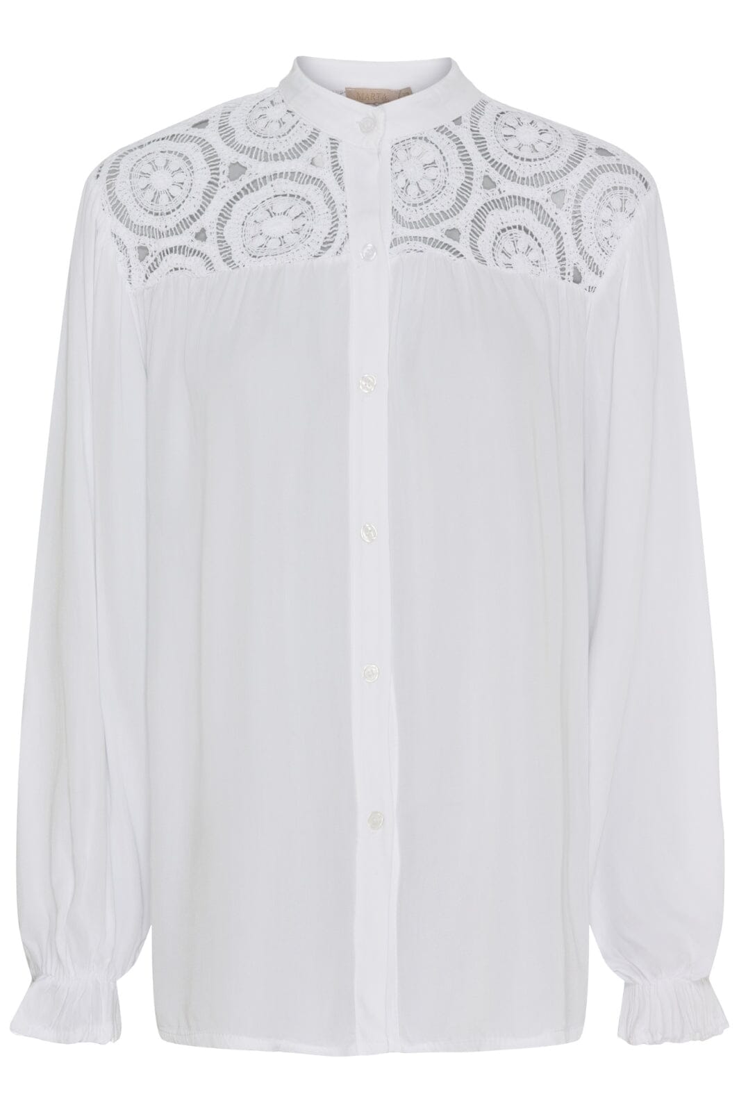 Marta Du Chateau - Mdcjacklyn Shirt - White Skjorter 