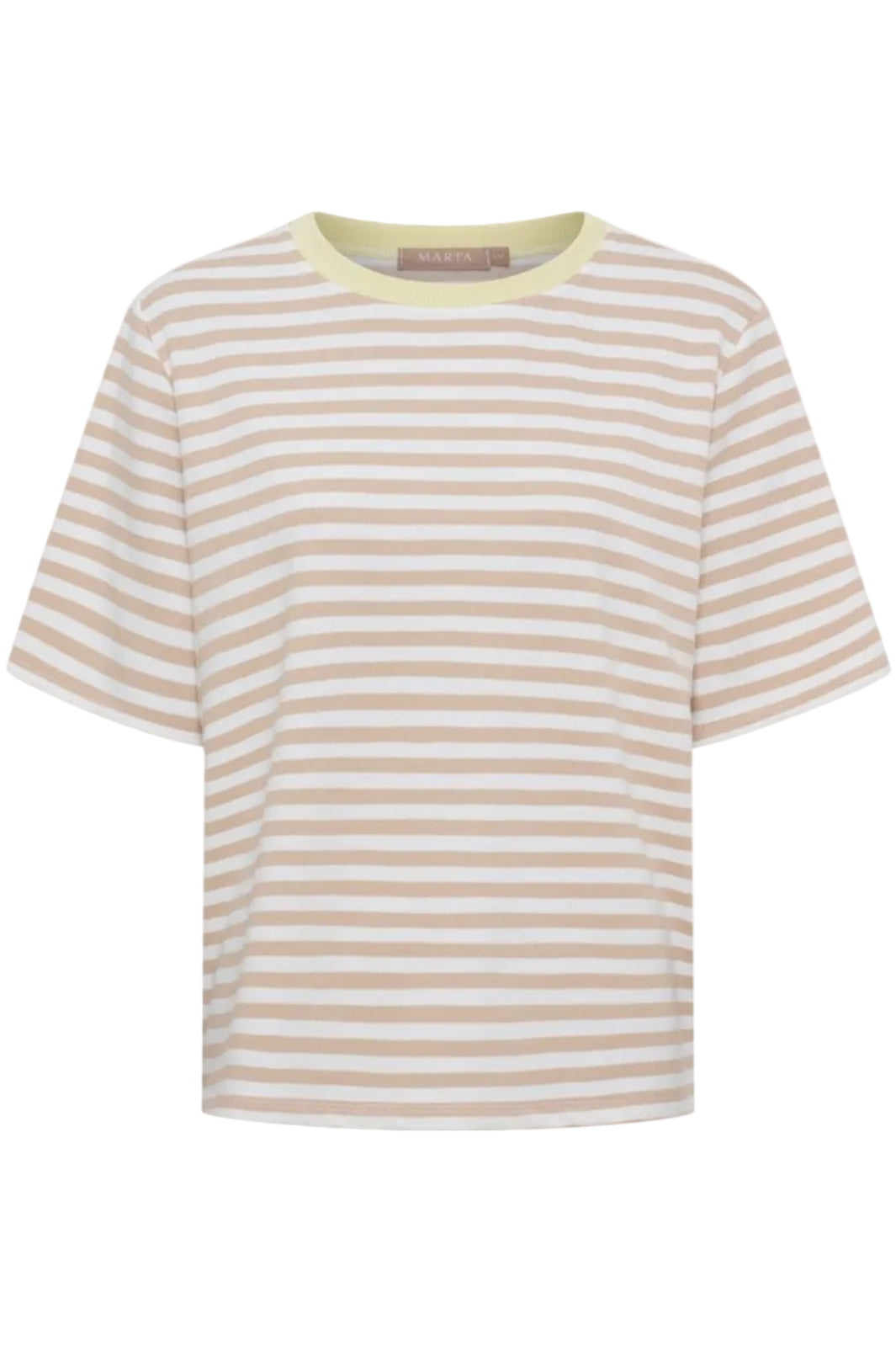 Marta Du Chateau - Mdcjamila Tee 268402 - Beige33/Yellow7