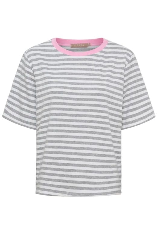 Marta Du Chateau - Mdcjamila Tee 268402 - Grey23/Baby5