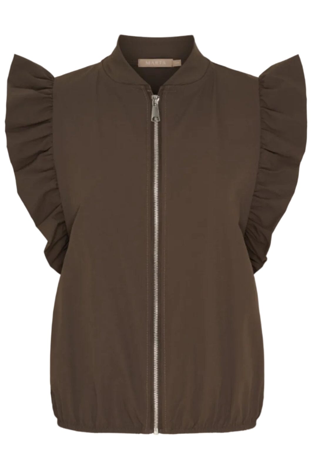 Marta Du Chateau - Mdcjannie Vest 58876M - Coffee Veste 