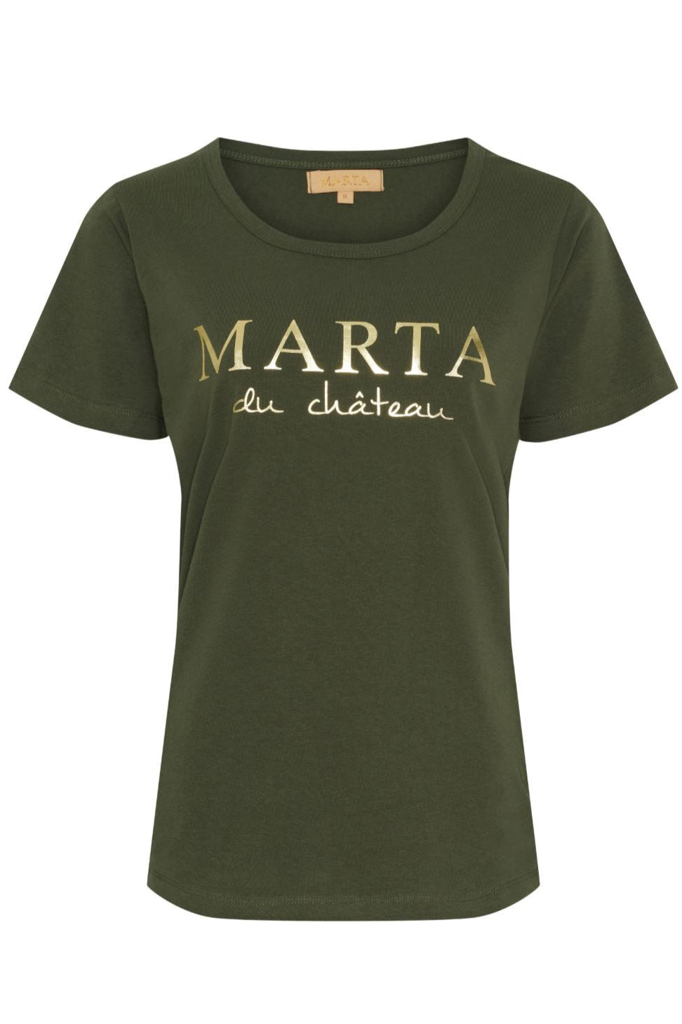 Marta Du Chateau - Mdcjeanette Tee MT-002-S - Military T-shirts 