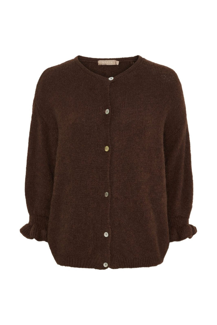 Marta Du Chateau - Mdcjuliana Knit 2413 - Choco21525